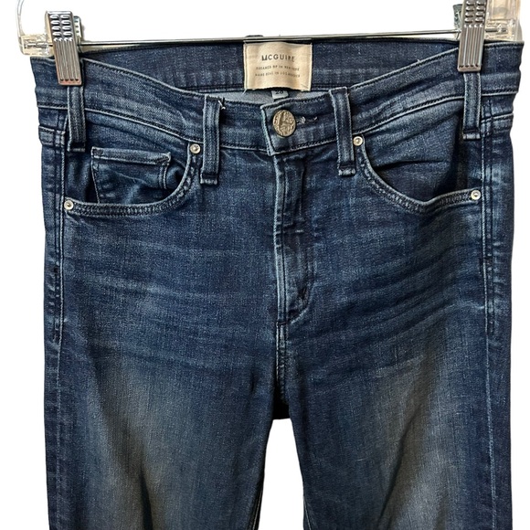 McGuire Denim High Rise Dark Wash Skinny Jeans Size 28. - Picture 2 of 8